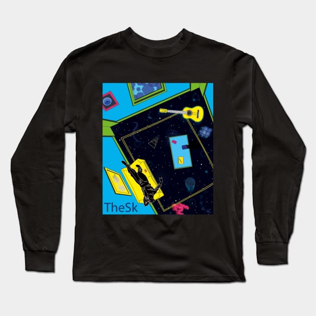 cuarto psicodelico Long Sleeve T-Shirt by TheSk